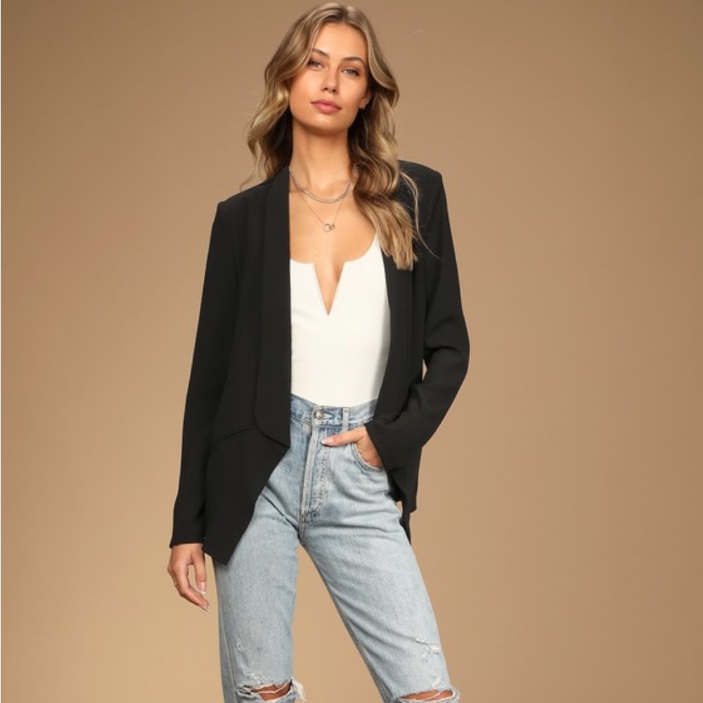 Lulus Black Blazer